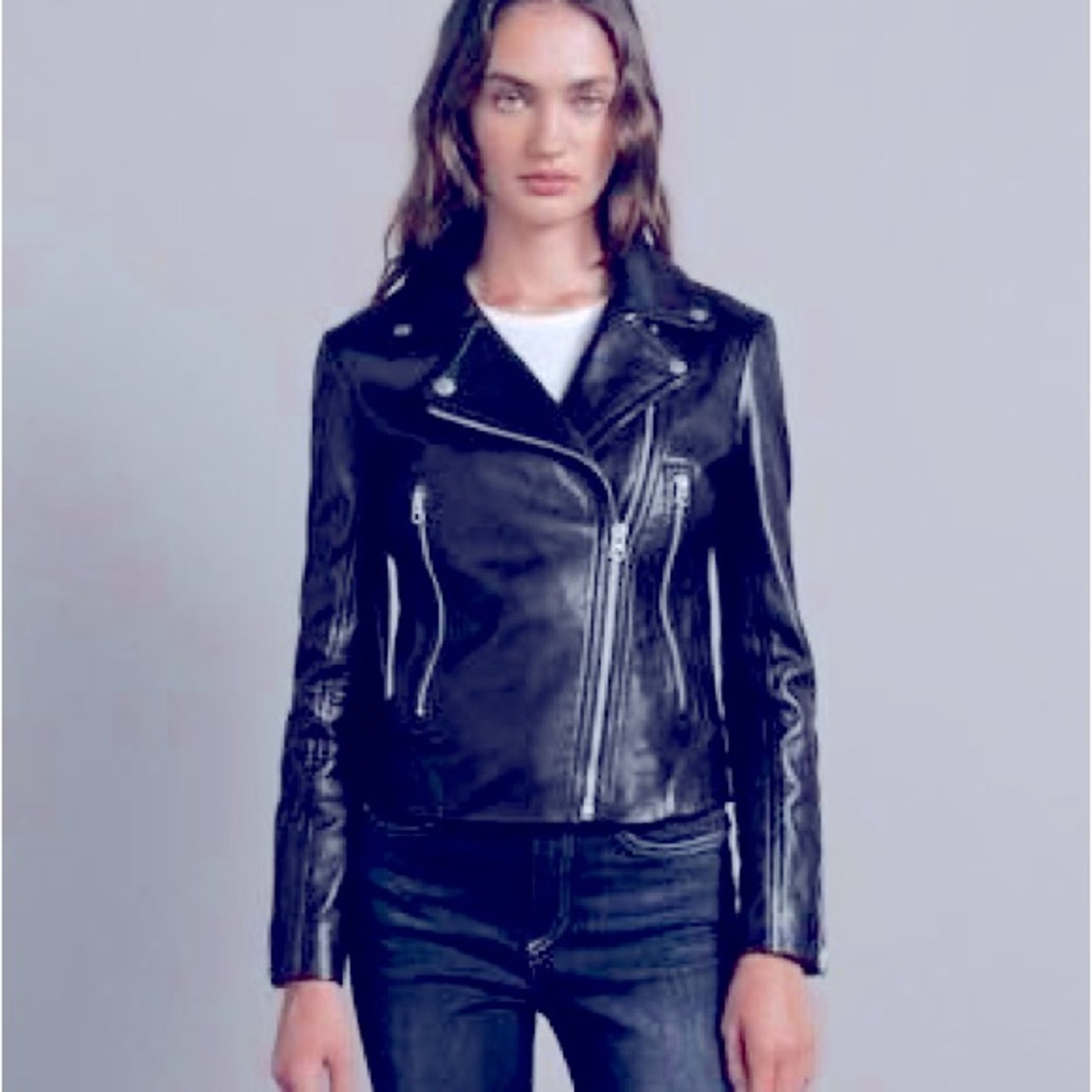 Rag & Bone Mack Leather Jacket